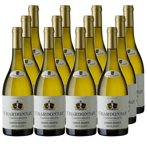 Case of 12 Castelbeaux Chardonnay 75cl White Wine